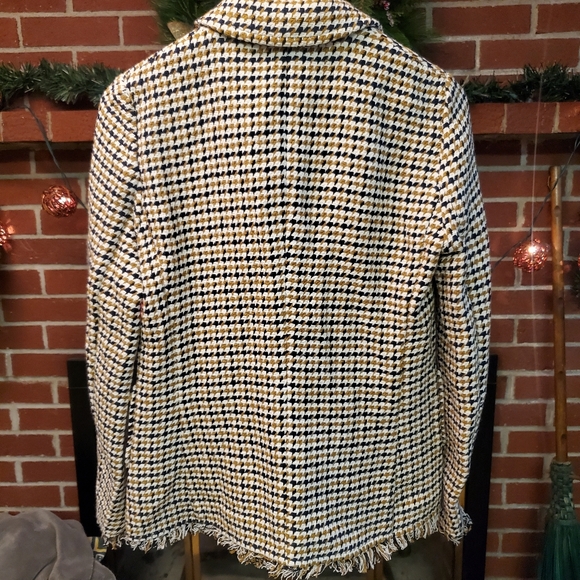 NWT Women's Authentic Italian Sisley Blazer Size 2 - Picture 7 of 7